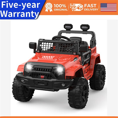 12V Kids Ride On Truck Toddlers Battery Powered Electric Vehicle Remote Control