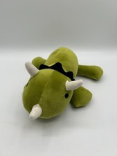 Unbranded soft light weight Triceratops Dinosaur Plush Green 10"stuffed animal
