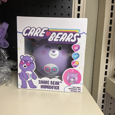 Care Bears Share Bear Humidifier Purple 2 Mist Modes USB Powered Collector Item