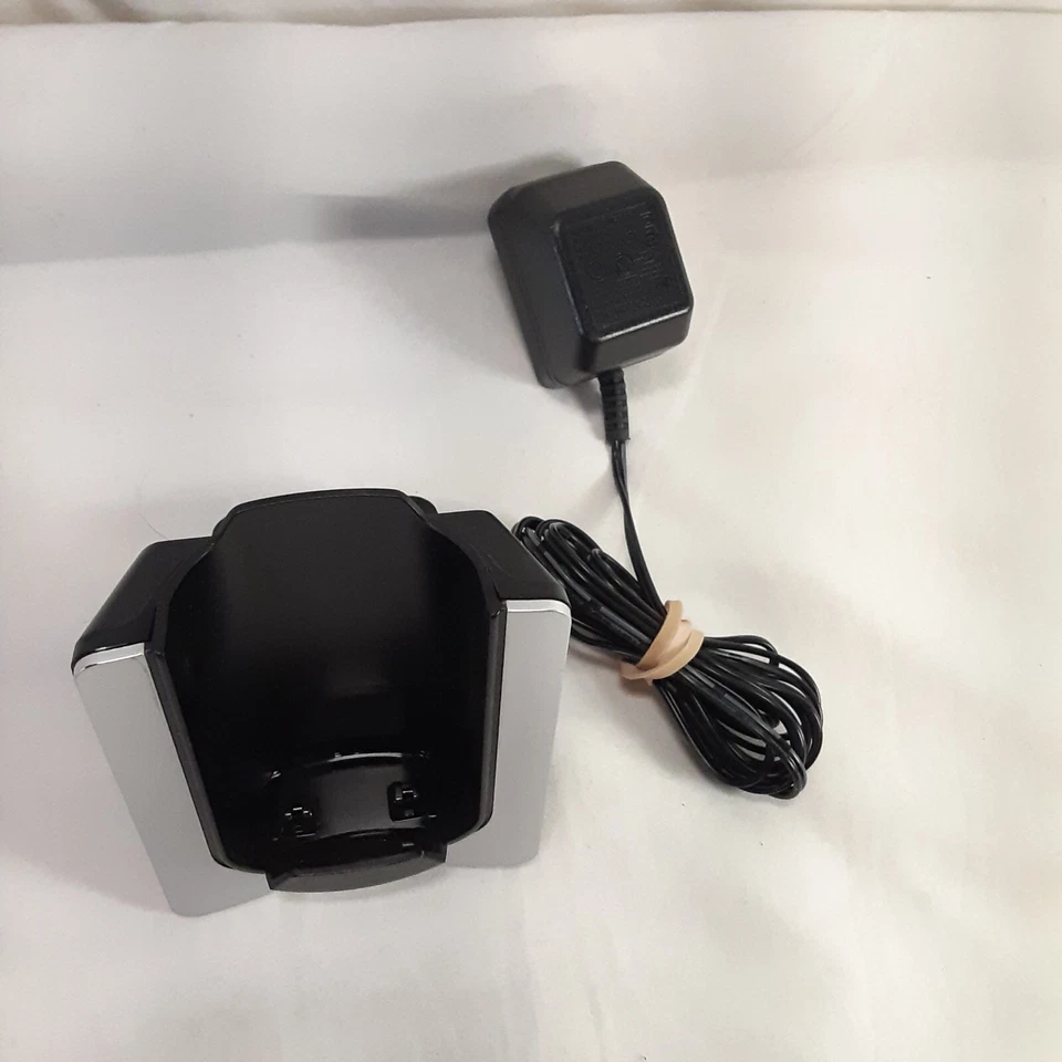 Vtech Cordless Telephone Base with AC 6V Adaptor U060030A12V Black and Silver - Image 3 of 4