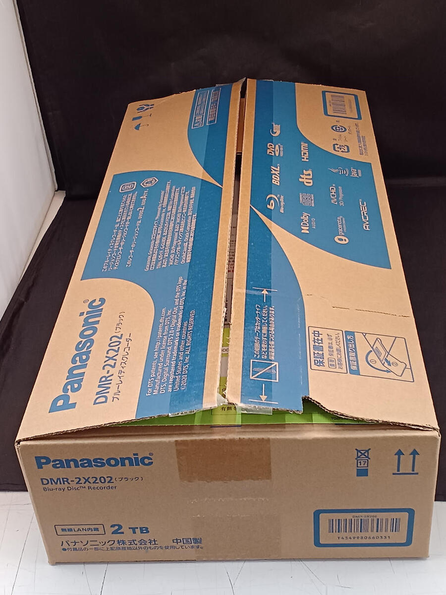 BLACK Panasonic DMR-2X302 おも BLACK Panasonic DMR-2X302 おも