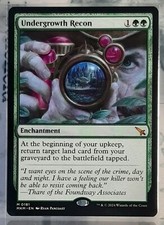 Magic - Undergrowth Recon - Mythic/Verzauberung - Mord in Karlov Manor - EN/NM
