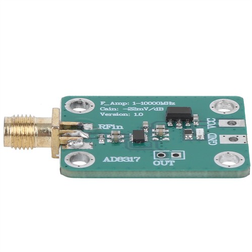 AD8317 Detektor logarytmiczny Sygnał RF Log Miernik mocy wyjściowej 1M-10000MHz - Zdjęcie 5 z 10