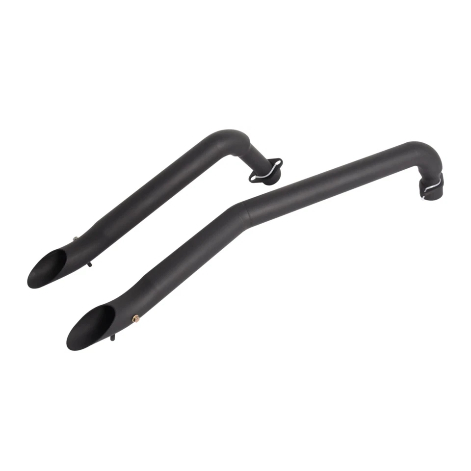 Slash Exhaust Pipes System for Honda Shadow 1100 VT1100 Spirit Sabre Ace Black - Image 2 of 4