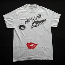 Lady Gaga Born This Way Tenth Anniversary short sleeve white color shirt KV33209