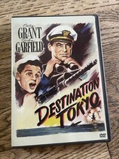 Destination Tokyo DVD, 1943 B W/ 135 minutes/ Cary Grant John Garfield WWII War
