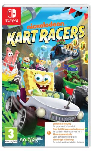 Nickelodeon Kart Racers (Code in a Box) - Picture 1 of 4