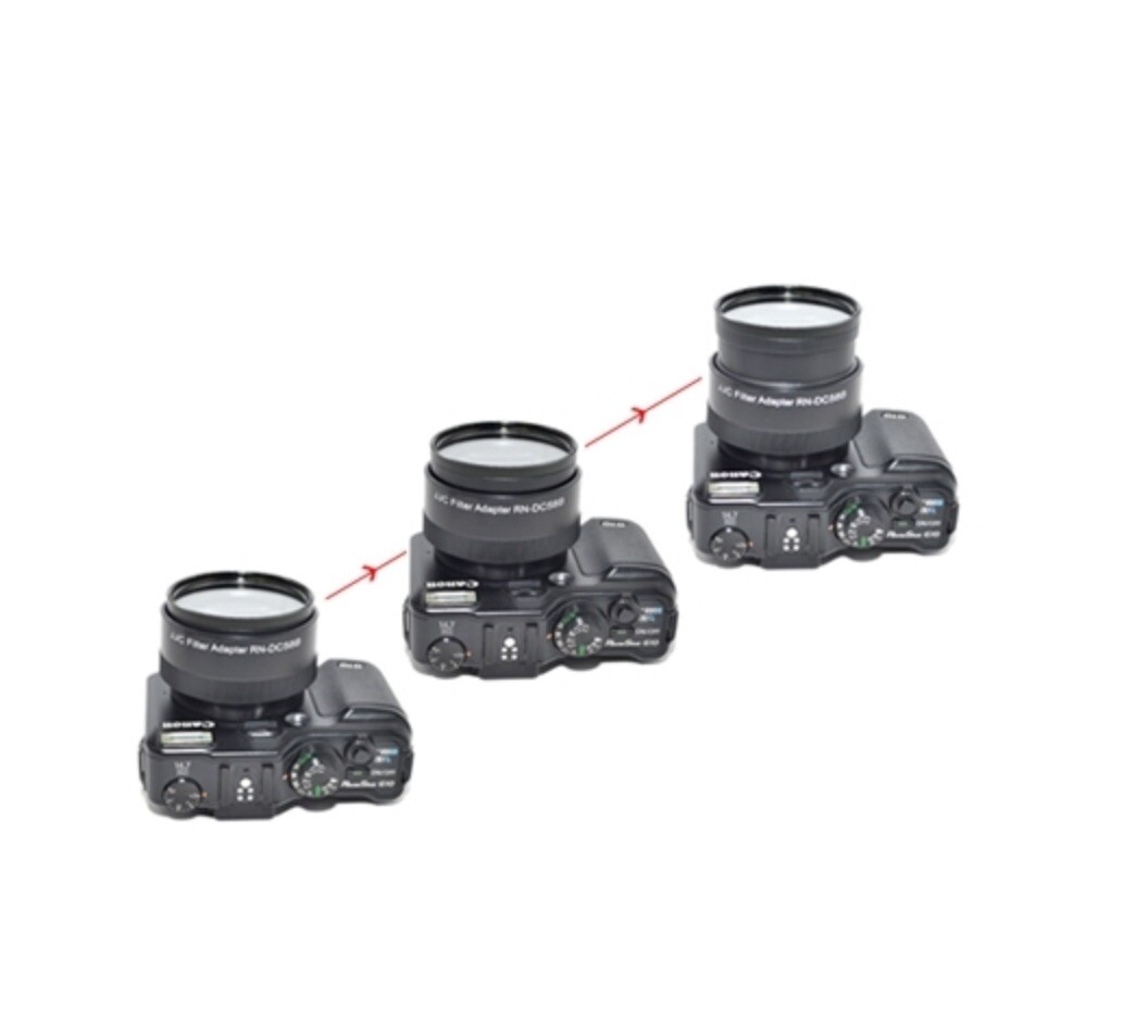 Adaptateur De Filtre FA-DC58C - Compatible Avec Canon
