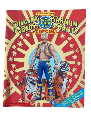 Revista de recuerdo Ringling Bros Barnum & Bailey Circus Program 1989 119ª edición - Imagen 3 de 4
