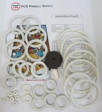 1964 Gottlieb Bowling Queen Pinball Rubber Ring Kit