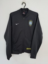 SELTENE BRASILIANISCHE NATIONALMANNSCHAFT 2006/2007 TRAINING FUSSBALL JACKE NIKE VINTAGE SHIRT