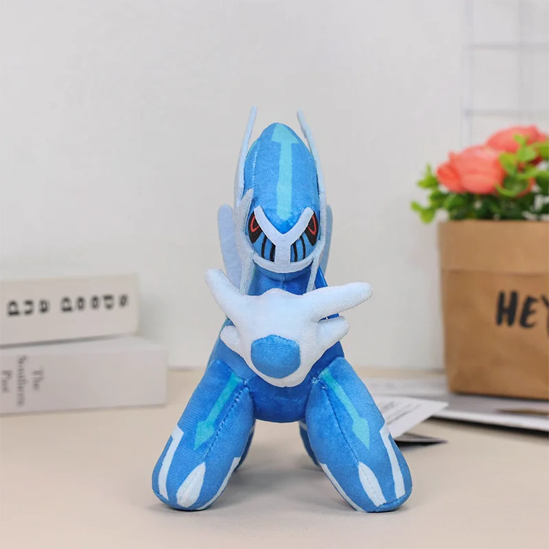 7" Pokemon Dialga Plush Pendant Stuffed Toy Keychain Soft Doll
