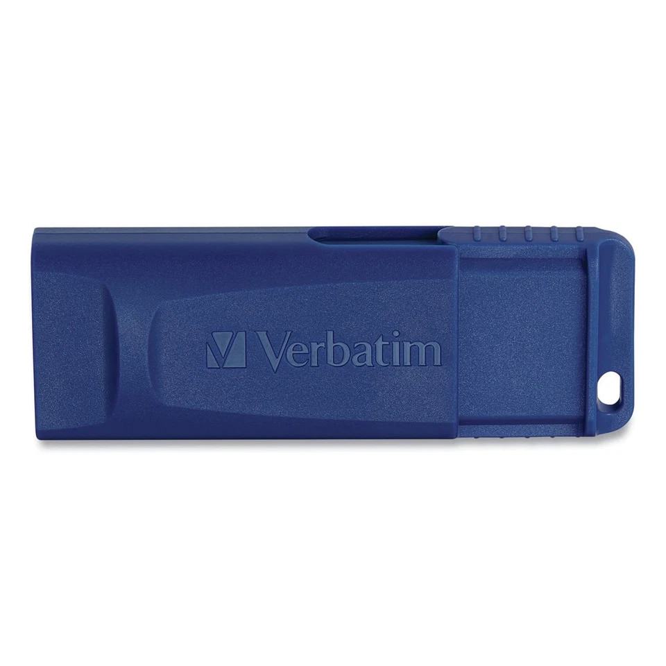 Verbatim 97087 4 GB Classic USB 2.0 Flash Drive - Blue New - Image 3 of 4
