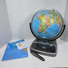 Oregon World Globe Smart Globe Deluxe Edition W/Stylus Pen Missing Cord