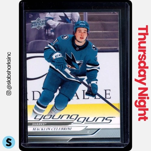 2024 UPPER DECK #451 MACKLIN CELEBRINI YOUNG GUNS RC ROOKIE