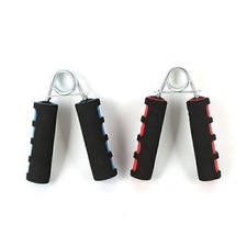 2x Fitness Arm Strength Foam Wrist Fasteners Exerciser Finger Training Muscle