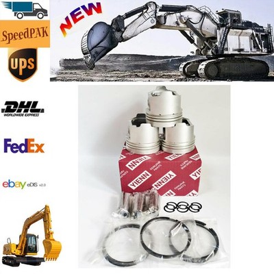 D1005 D1005-KA Piston With Piston Ring Set For Kubota JTX-18 DLW380SDK Welder