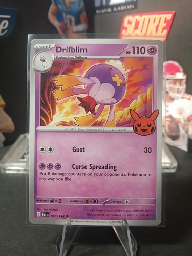 Pokemon Drifblim 090/198 2023 Trick or Trade Halloween Trick Treat Uncommon