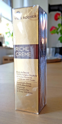 Yves Rocher Schönheitselixier ''Riche crème'' Anti Falten Verwöhn-Elixier original