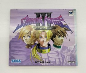 SEGA Shining Force 3 Premium Disc Sega Saturn Game Used