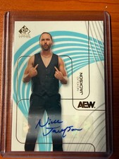 2025 Upper Deck AEW SP Signature Edition Nicholas Nick Jackson Auto
