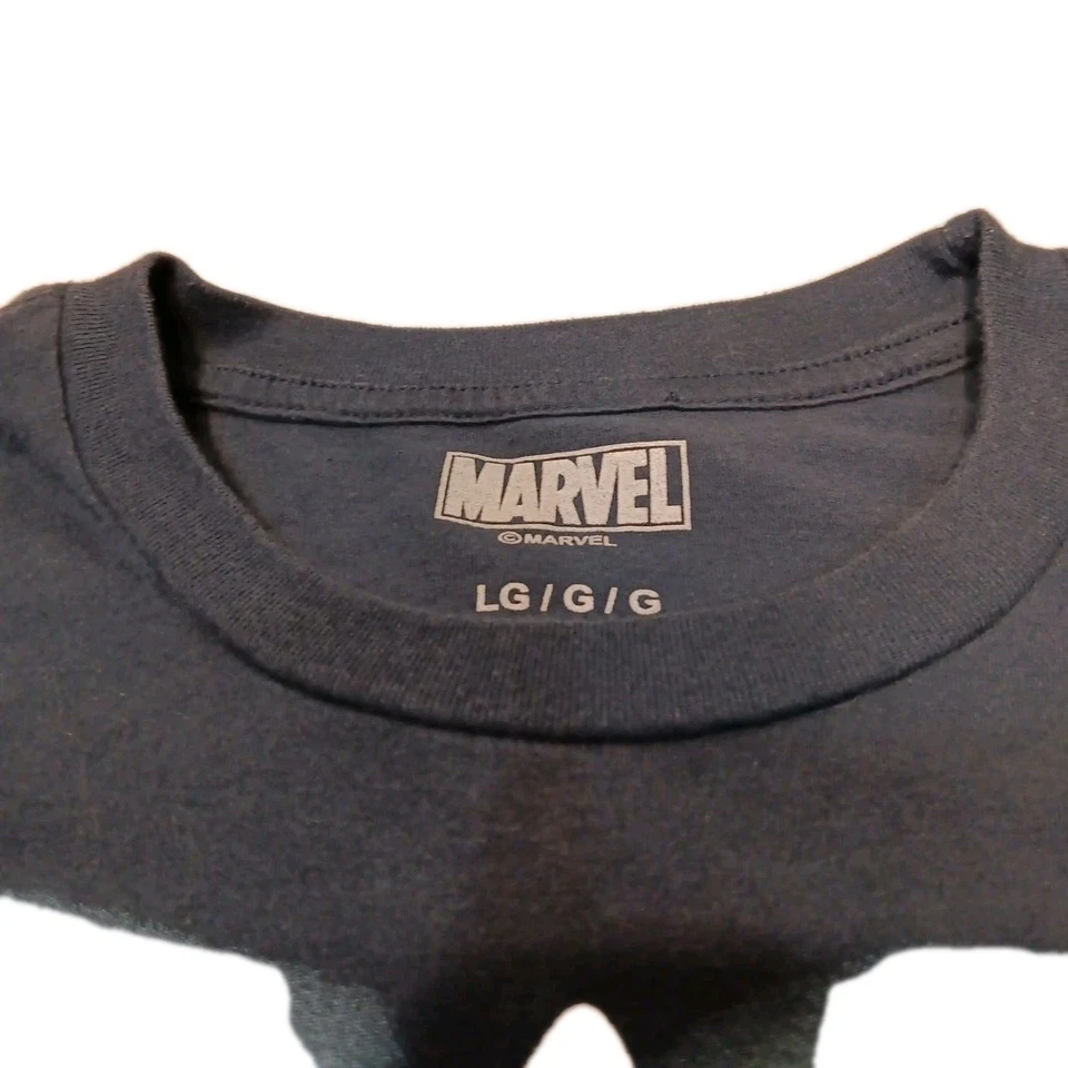 Мужская взрослая футболка Captain America комиксы Marvel размер LG - Изображение 2 из 4