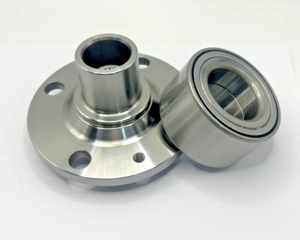 Conjunto de buje y cojinete de rueda delantera para Kia Spectra 2000 2001 2002 0K20133061 2 piezas Foto 2 de 4