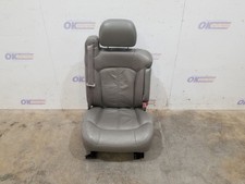 02 2002 Gmc Sierra 1500 Slt Front Bucket Seat Gray Leather Right Passenger