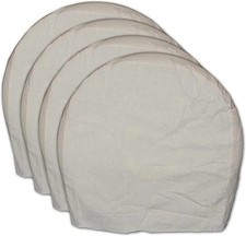 Rv Trailer Wheel Tire Covers Wheel Covers for Painting Truck, SUV, M 24-26in