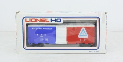 HO Scale Lionel 5-8510 Bangor & Aroostook Box Car New in Box