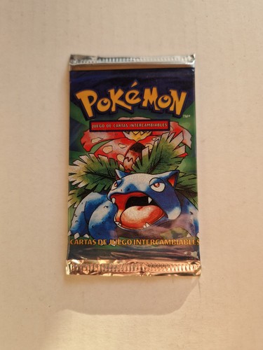 Pokemon Base Set Booster Spanish Venusaur Artwork