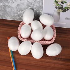 50 Pcs 6 cm Foam Eggs Multi Purpose Painting Supply for Easter Crafts