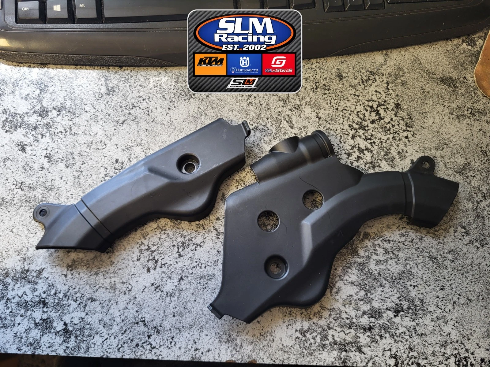 2016 husqvarna fc350 frame chassis guards #25003092000 #25003093000