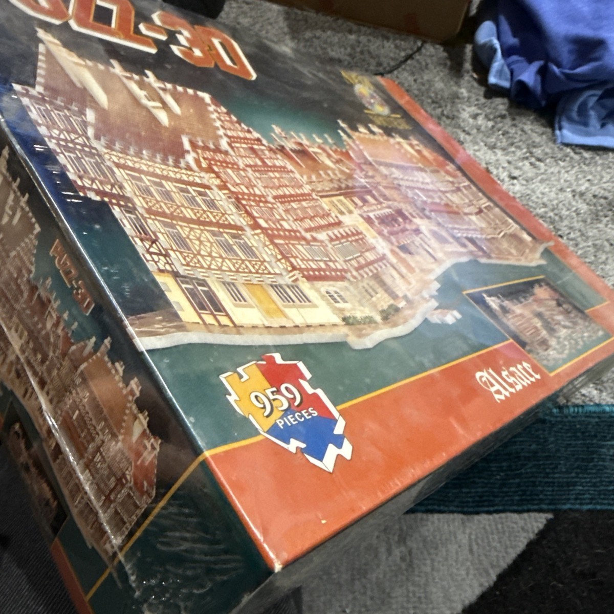 Wrebbit Puzz-3D, Alsace Castle, 959 Piece, Foam 3D Puzzle, New