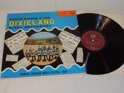 Curtis Pierre & Dixieland Steel Vinyl Lp~Winners Trinidad Music Festival 1960