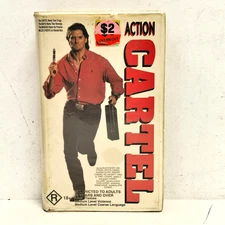 Cartel (1990) Clamshell VHS Tape - PAL - Ex Rental