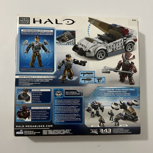Mega Bloks Halo - Police Cruiser Standoff - Set 97452 - Neu & Sealed - Bild 11 von 15