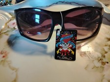 ED HARDY Tattoo Sunglasses P8817/TT-RH w/Dragons--9-25