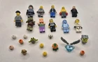 LEGO Minifigure Lot 11 Figures w Parts & Accessories Minecraft Ninjago Star Wars