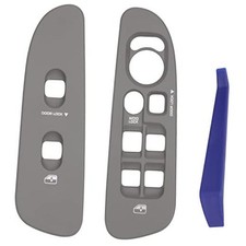 Driver  Passenger Door Window Control Switch Panel Bezel Compatible with
