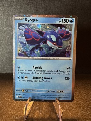Kyogre (Cosmos Holo) 034/132 Knockout Collection Promo