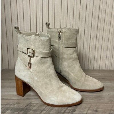 Coach Olivia Suede Bootie Oat Women s Size 9.5B