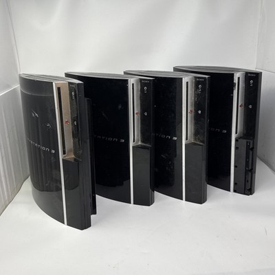 Lot Of 4 Broken Sony PlayStation 3 PS3 Original Consoles Parts Repair CECHL01