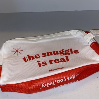 Huggies Baby Wipe  Diaper Holder Bag W/Handle  The Snuggle Is Real 