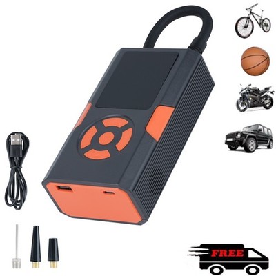 Multi-function Tire Inflator Car Jump Starter Air Pump Portable Air Compressor