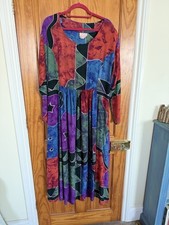 multicoloured dress size 1x