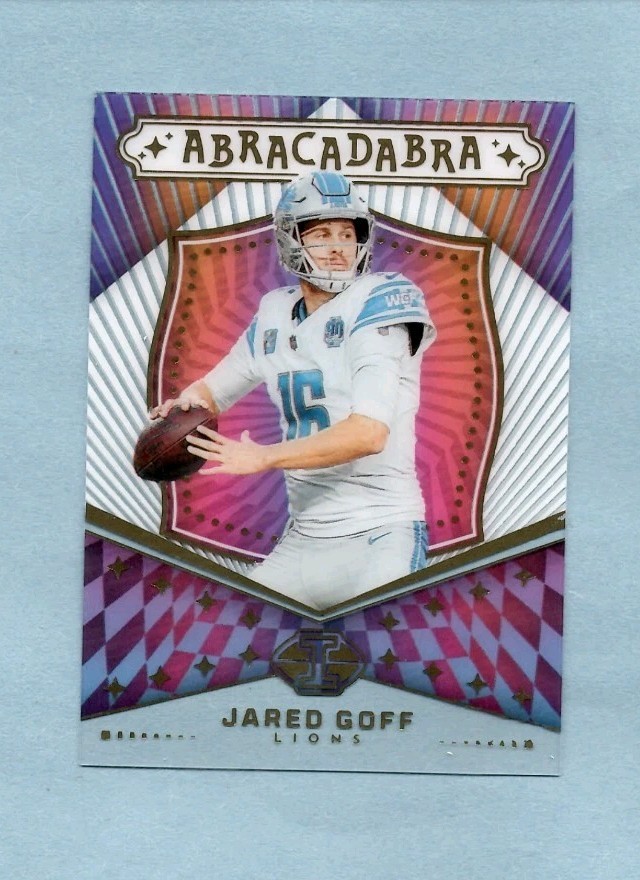  🔥2024 Illusions Football - Jared Goff #7 - ABRACADABRA - Detroit Lions🔥