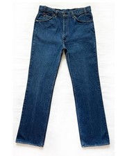   RARE  VTG 1980s Levi  s 517     Made in USA   Orange Tab Bootcut Jeans Fits 34x34