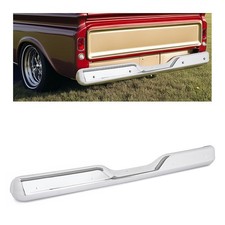 Rear Bumper Assembly For Gmc Chevy C10 C20 C30 Fleet Side 1963-1966 Chrome
