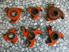 Freeborn Cutter Shaper Set (6 Pieces) Carbide Tip 3/4" Bore See Description